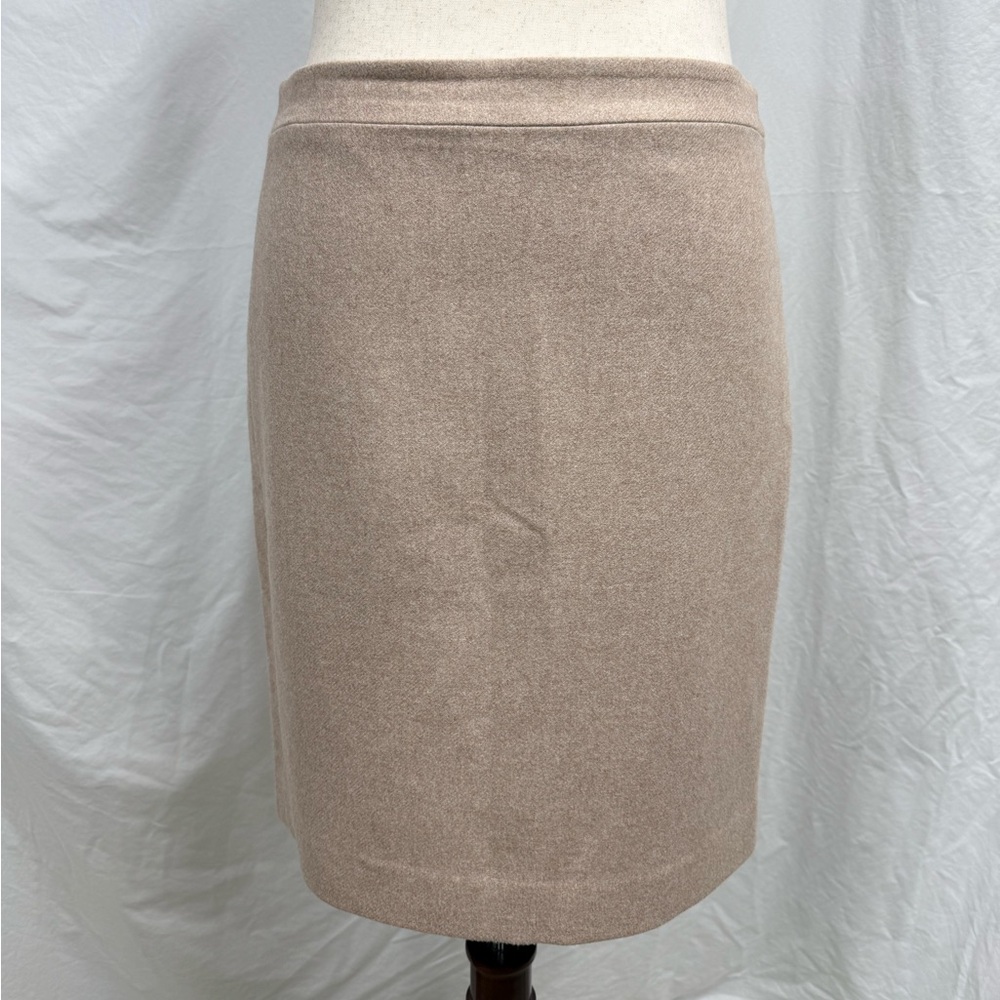 J.Crew The Pencil Skirt wool blend